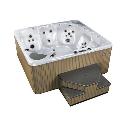 Каркасная спа-ванна - 550 - Beachcomber Hot Tubs - квадратная / 4 места / из дерева