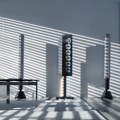 Напольная колонки - BEOSYSTEM 9000C - BANG & OLUFSEN - для проигрывателя MP3 / для домашнего использования / для интерьера