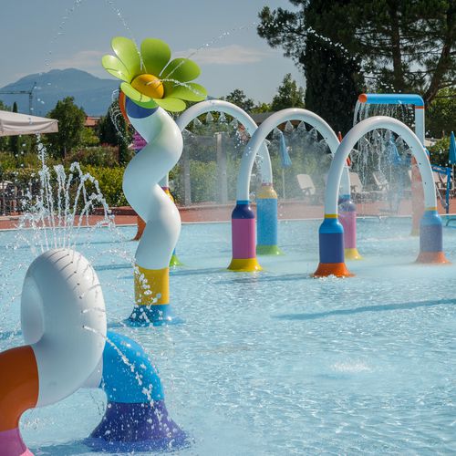 Противоскользящий бассейн - Spray Parks - Myrtha Pools - для наружного применения / для интерьера / для аквапарков