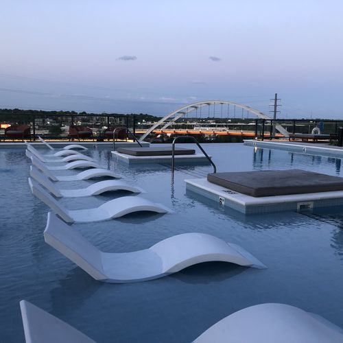 Бассейн на заказ - Relax - Myrtha Pools - модульный / противоскользящий / гидромассажный