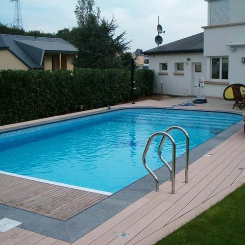 Бассейн из блоков опалубки из полимера - AUTHENTIC'Ô - Mondial Piscines - на заказ / для наружного применения / заглубленный