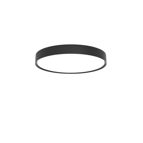 Современный потолочный светильник - LP SLIM SEMI RECESSED - Louis Poulsen - круглый / из алюминия / из акрила