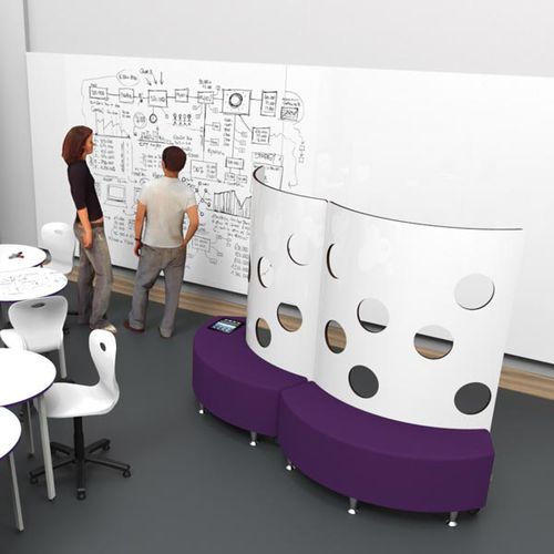 Белая картина - LEARNINGSURFACE®  - Spaceoasis - настенная / для офиса / для школ