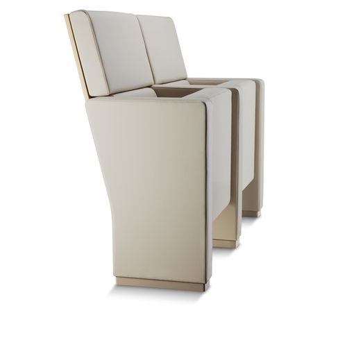 Современное кресло для аудитории - VIRTUS 13205 - Figueras International Seating - из пенополиуретана / из фанеры / из бука