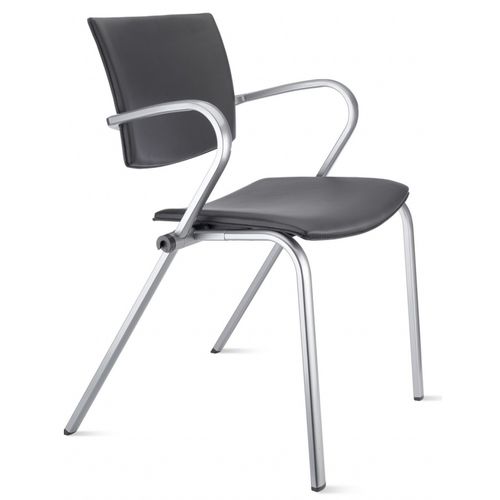 Современный стул для конференций - DELTA PLUS 430 - Figueras International Seating - для интерьера / из ткани / из кожи