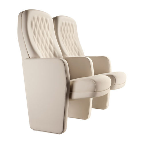 Современное кресло для аудитории - RHOMBUS 13037 - Figueras International Seating - из пенополиуретана / из дерева / из металла
