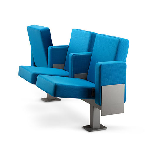 Современное кресло для аудитории - BESPOKE - Figueras International Seating - из губки / из стали / складное