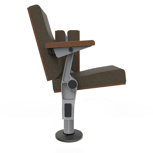 Современное кресло для аудитории - MINISPACE 5072  - Figueras International Seating - из пенополиуретана / из бука / из литого алюминия