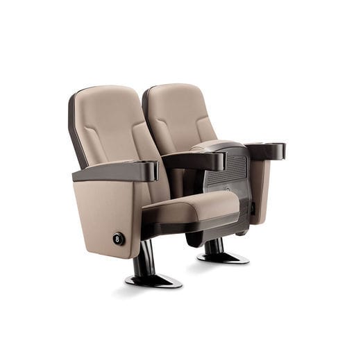 Кресло для кинотеатра из металла - TOP 5043 - Figueras International Seating - из пенополиуретана / из полипропилена / для театра