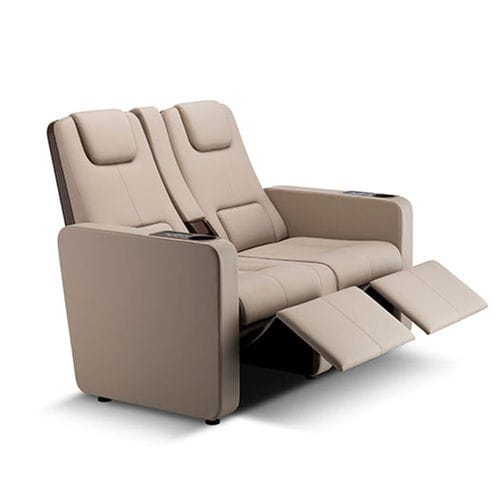 Кресло для кинотеатра из пенополиуретана - RIVA TWIN HERITAGE 4303 - Figueras International Seating - домашний кинотеатр / для бытового использования / бежевое