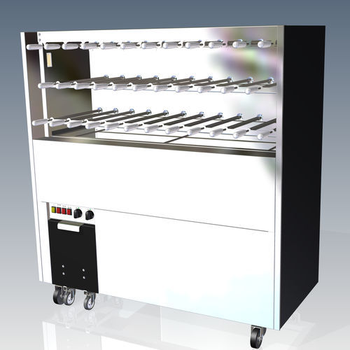 Гриль на угле - CM 35 PLUS - ELANGRILL - напольный / для профессионального использования