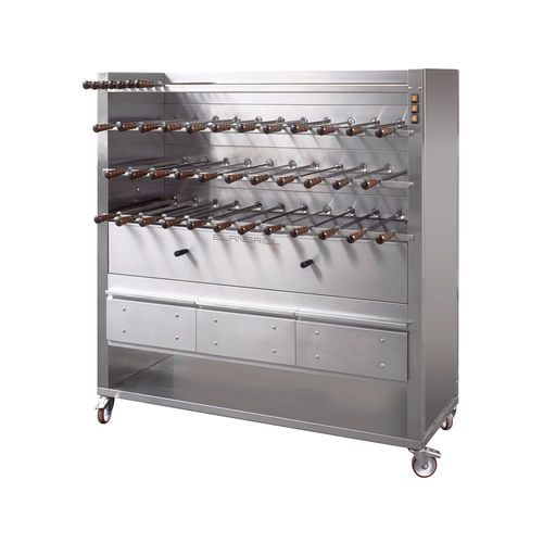 Духовка вертел - CM35C - ELANGRILL - для профессионального использования / газовая / на угле