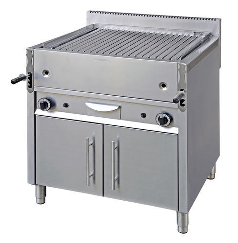 Газовый гриль - LAVA ROCK-GAS  GRILL MOD.800B - ELANGRILL - напольный / для профессионального использования