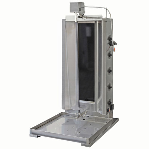 Машина для кебаба для профессионального использования - MOD.GHI 5 WITH 5 CERAMIC HEATING - ELANGRILL