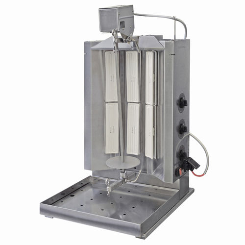 Машина для кебаба для профессионального использования - MOD.V1 ELECTRIC WITH 6 HEATING ELEMENTS - ELANGRILL