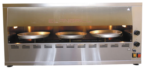 Печь для пиццы для профессионального использования - PRG-3 - ELANGRILL - газовая / автономная / 3 камеры