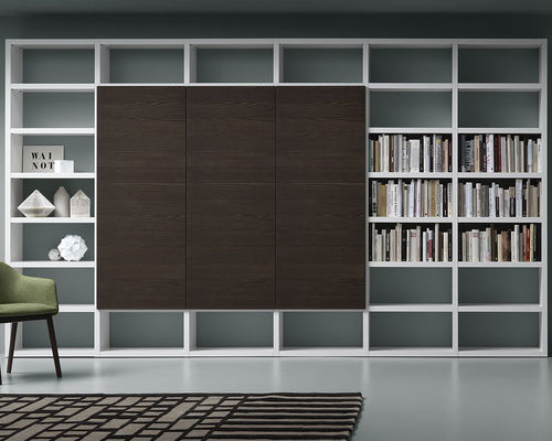 Современный книжный шкаф - BOX 10 - md house - из лакированной древесины