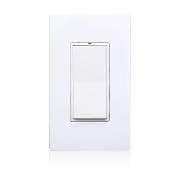 Переключатель нажимная кнопка - WSS20-GXN - LEVITON Lighting - встраиваемый / классический / прямоугольный