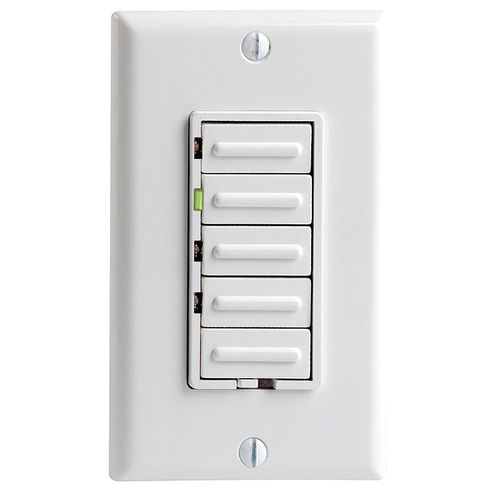 Вариатор с нажимной кнопкой - 6161-W - LEVITON Lighting - встраиваемый / из пластика / современный