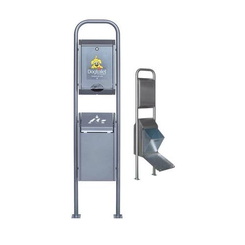 Мусорный контейнер для собак - TOILET PREMIUM - Calzolari - на основании / из гальванизированной стали / из стали, покрытой порошком