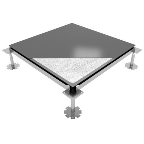 Технический пол из стали - GAMAFLOR FULL LIGHT - ACCESS FLOOR POLYGROUP - из цемента / с высоким сопротивлением / акустический