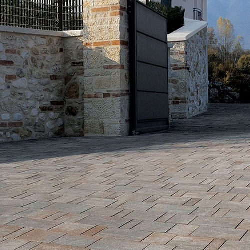 Уличная плитка из бетона - VP.T204.708 - MASPE PAVINGS - из восстановленного камня / для наружного применения / для пешеходных переходов