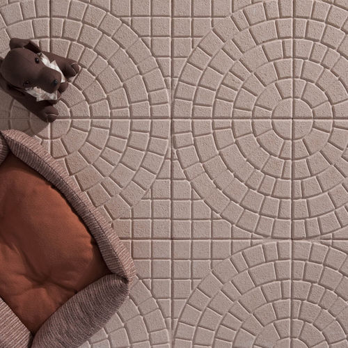Уличная плитка из бетона - PINK DOLOMITES CIRCULAR PAVÉ - MASPE PAVINGS - из восстановленного камня / для наружного применения / для пешеходных переходов