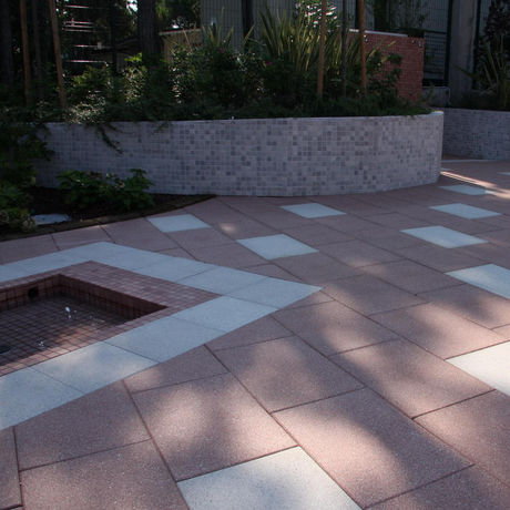 Уличная плитка из бетона - ROSA PORRINO - MASPE PAVINGS - из восстановленного камня / для наружного применения / для пешеходных переходов
