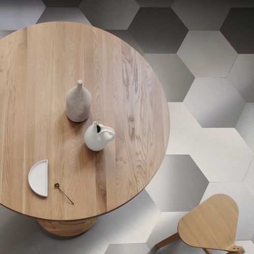Каменная напольная плитка из стали - SILVERY COLLECTION - BRUSHED STEEL - Planium - глянцевая / матовая отделка / для интерьера
