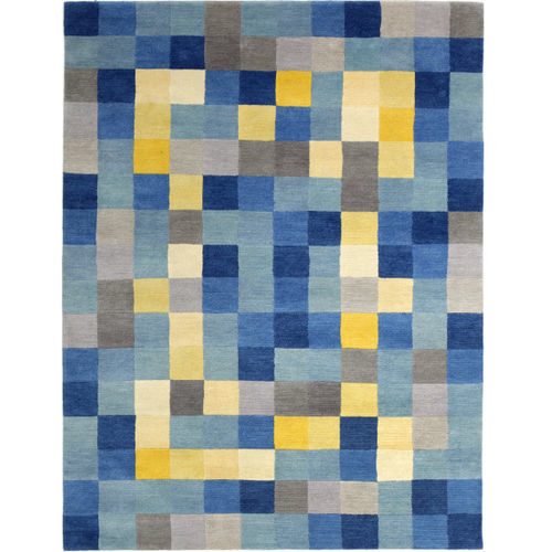 Современный ковер - Bauhaus  - DESIGNERCARPETS Drechsle - геометрический / в клетку / из шерсти