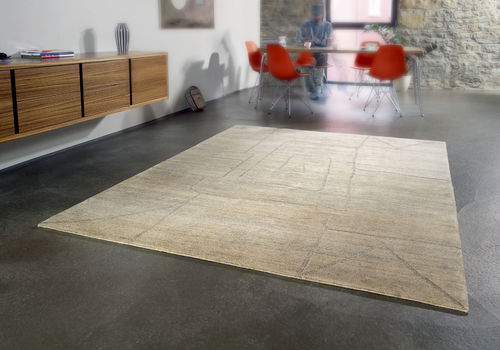 Современный ковер - Songha - DESIGNERCARPETS Drechsle - с рисунком / из пеньки / из шерсти