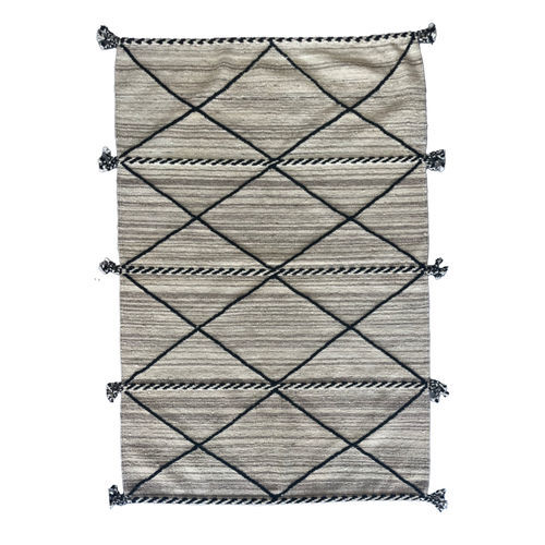 Современный ковер - Rhombus - DESIGNERCARPETS Drechsle - геометрический / из шерсти / прямоугольный
