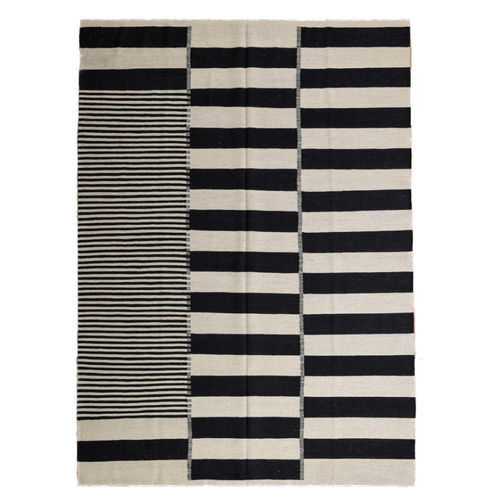 Современный ковер - Abbey - DESIGNERCARPETS Drechsle - в полоску / из шерсти / прямоугольный