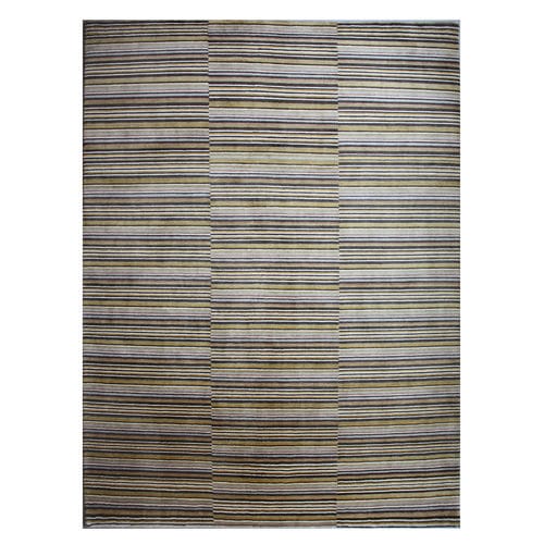 Современный ковер - Pangden  - DESIGNERCARPETS Drechsle - в полоску / из шелка / прямоугольный