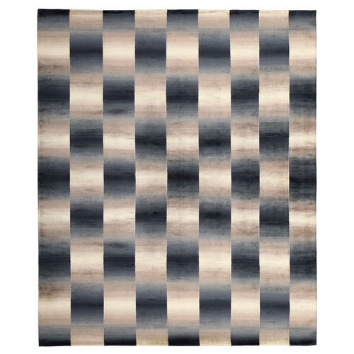 Современный ковер - Biarritz - DESIGNERCARPETS Drechsle - в клетку / из бамбуковых волокон / прямоугольный