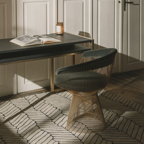 Современный ковер - Atlas - DESIGNERCARPETS Drechsle - с рисунком / из шелка / из тибетской шерсти