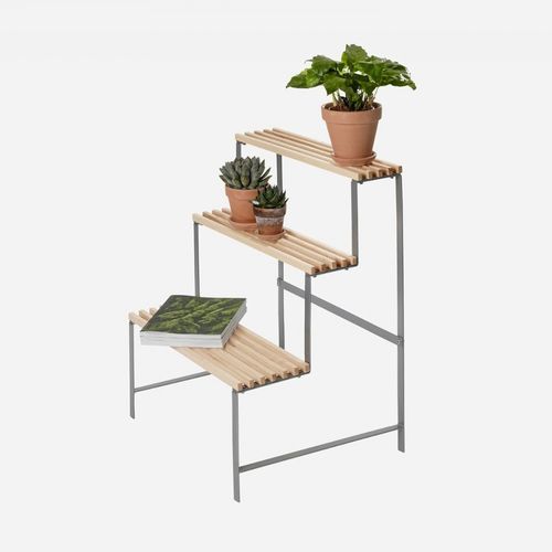 Кадка для садовых растений из лакированной стали - DESIGN HOUSE STOCKHOLM - из ясеня / прямоугольная / современная