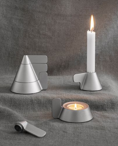 Подсвечник из литого цинка - CONE - DESIGN HOUSE STOCKHOLM