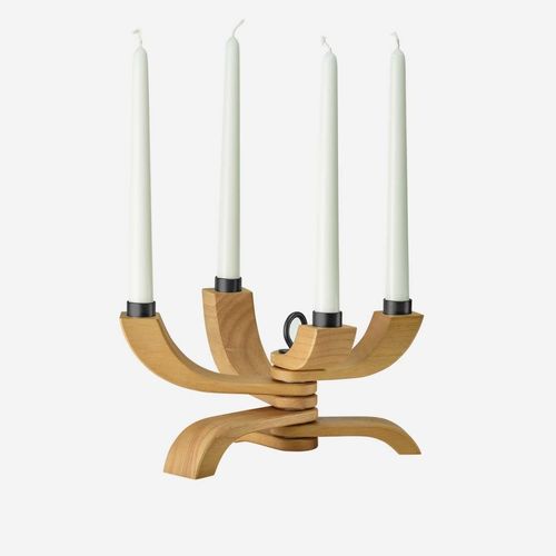 Подсвечник из мореной древесины - NORDIC LIGHT - DESIGN HOUSE STOCKHOLM - из дуба