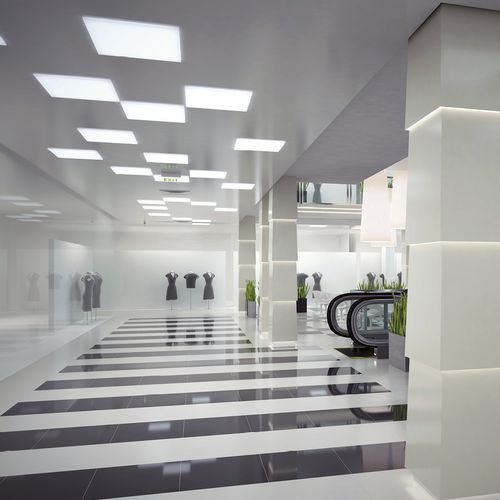 Подвесной потолок из алюминия - ENIGMA SPACE - Atena spa - из стали / из плит / для интерьера