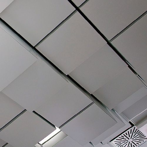 Подвесной потолок из алюминия - MULTILEVEL CUBE - Atena spa - из стали / из панелей / для интерьера