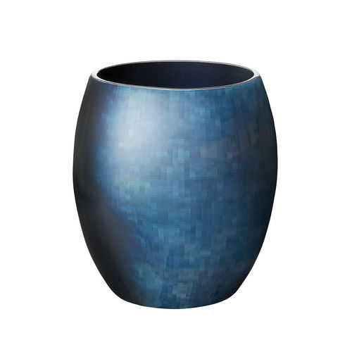 Современная ваза - STOCKHOLM HORIZON - STELTON - из алюминия / синяя