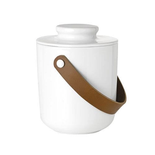 Ведерко для льда керамика - by Niels Kjeldsen - STELTON - из кожи / бытового применения