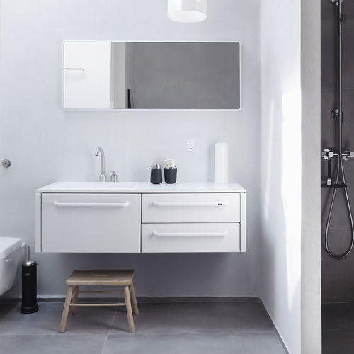 Подвесная тумба под умывальник - VIPP982 - VIPP - из Corian® / из алюминия / из нержавеющей стали