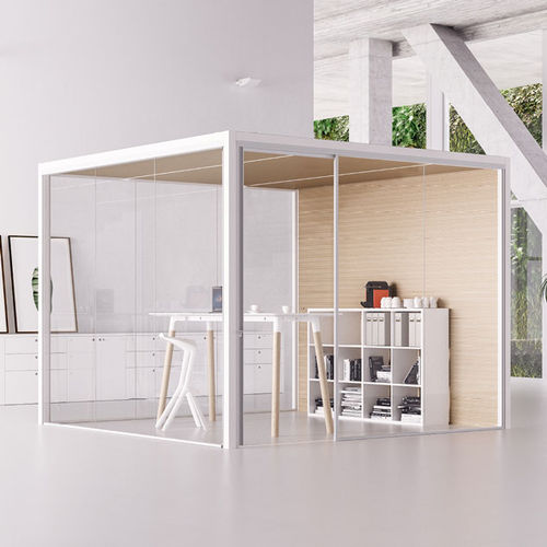 Акустическое пространство для концентрации внимания - ACOUSTIC ROOM - Fantoni - застекленное