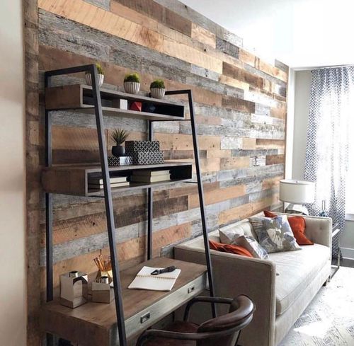 Строительный Панель из дерева - FIR I PATINA MOSAIC STRIPS - ANTICO TRENTINO DI LUCIO SRL - для внутренней компоновки / настенный / для двери