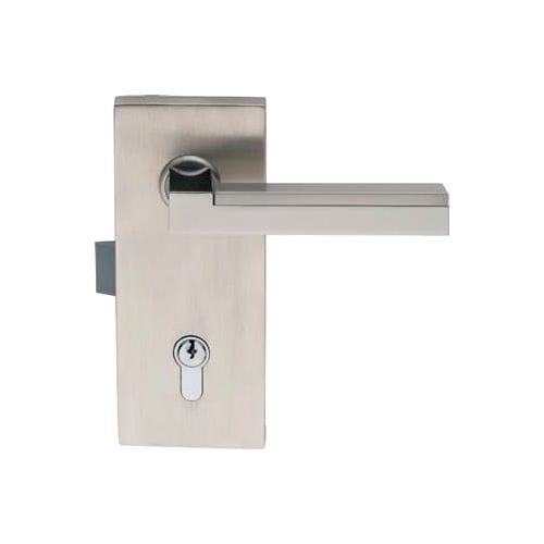 Ручка для стеклянной двери - VERTICALE : V-750 - METALGLAS - из металла / современная / со встроенным замком