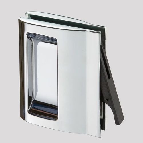 Стационарная дверная ручка для раздвижной двери - V-406 - METALGLAS - из металла / современная
