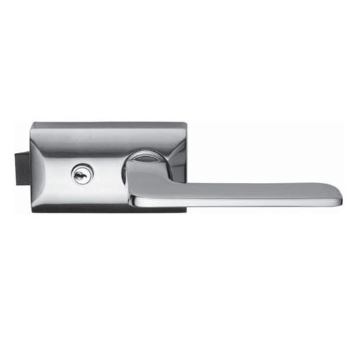 Ручка для стеклянной двери - HCL V-800 - METALGLAS - из металла / современная / со встроенным замком