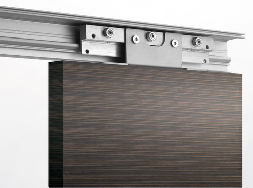 Дверная система скольжения - EVOLUTION V-5140  - METALGLAS - для деревянной двери